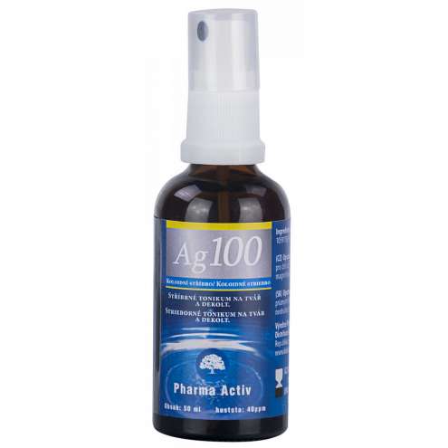 Colloidal silver Ag100 40ppm spray 50ml